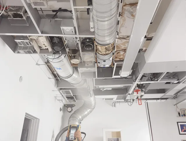 Professional air duct cleaning service by Wayland Air Duct Cleaning in Wayland