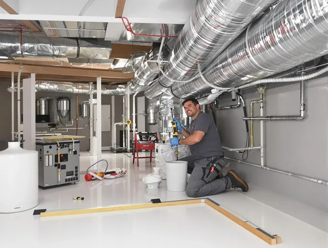 Professional duct sealing service by Wayland Air Duct Cleaning in Wayland