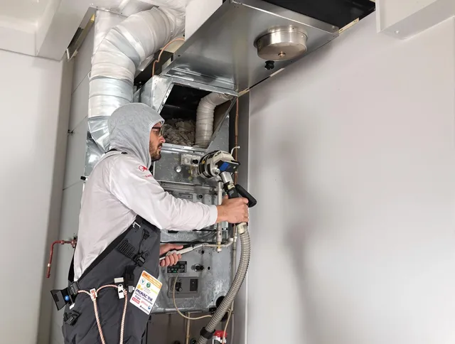 Expert furnace duct cleaning by Wayland Air Duct Cleaning in Wayland